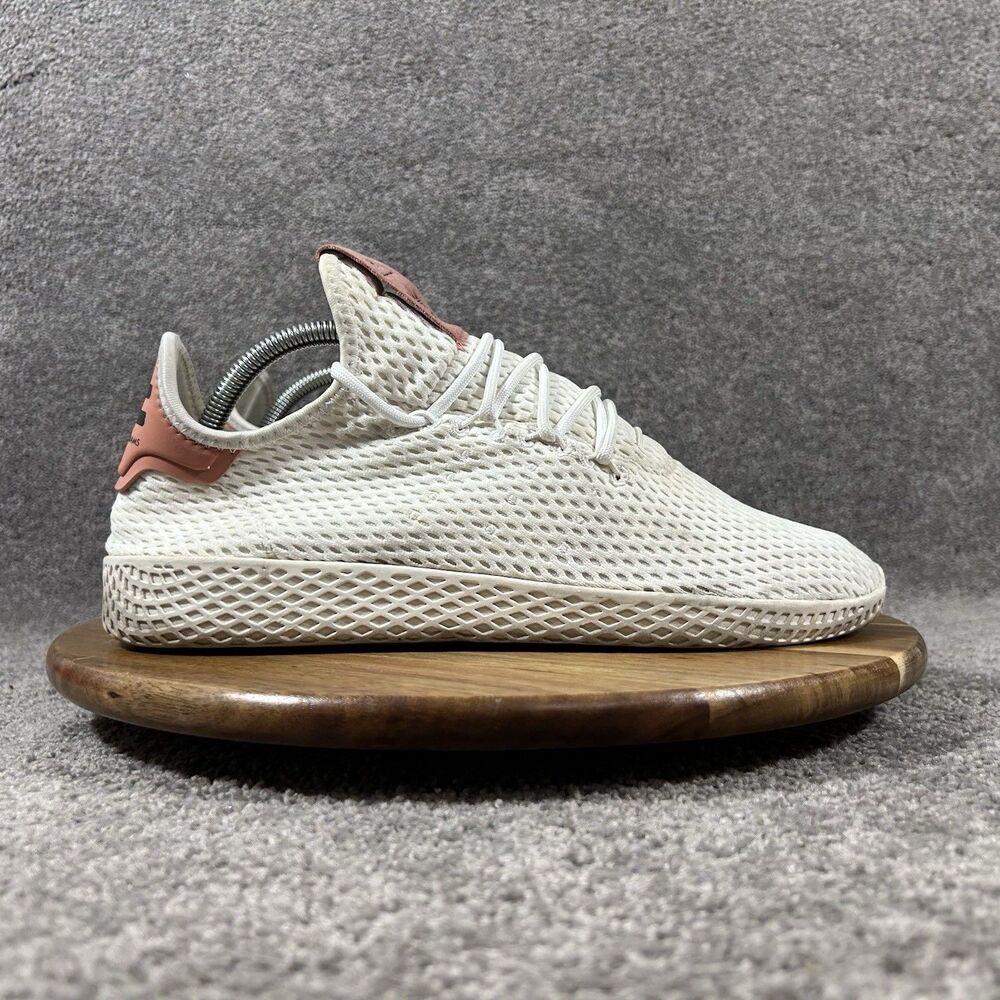 Pharrell x adidas Tennis Hu CP9763 Men’s Sz 9.5 Burnt Sienna Athletic Shoes Used